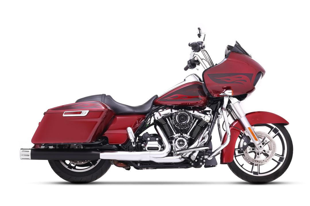 4" Slip-On Exhaust For Harley Touring