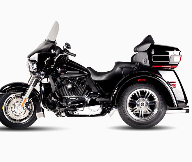 4" Slip-On Exhaust For Harley Trike