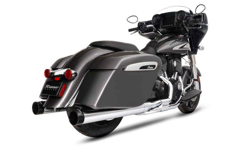 4" DBX40 Slip-On Exhaust For Indian