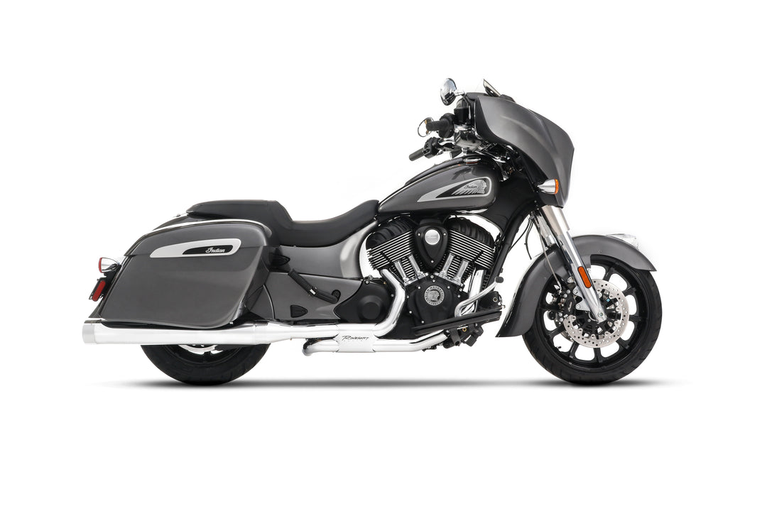 4" DBX40 Slip-On Exhaust For Indian